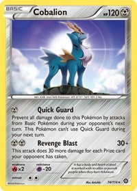 Cobalion - XY - Steam Siege - 74/114