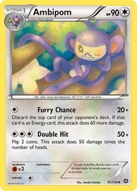 Ambipom - XY - Steam Siege - 91/114