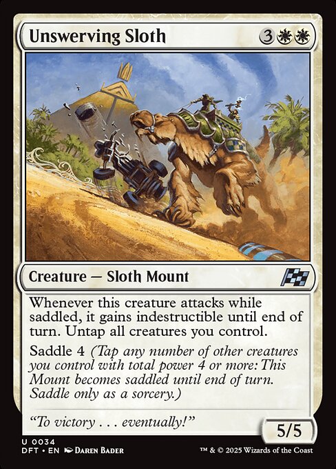 Unswerving Sloth - Aetherdrift - 34
