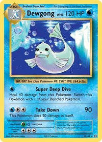 Dewgong - XY - Evolutions - 29/108