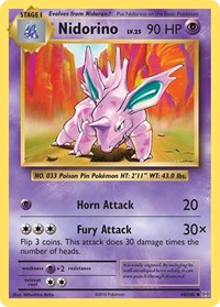 Nidorino - XY - Evolutions - 44/108