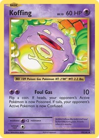 Koffing - XY - Evolutions - 50/108