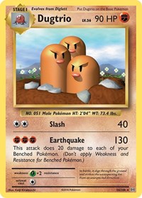 Dugtrio - XY - Evolutions - 56/108