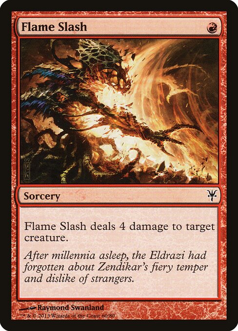 Flame Slash - Duel Decks: Sorin vs. Tibalt - 60