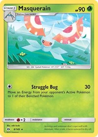 Masquerain - SM Base Set - 8/149