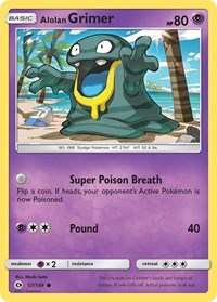 Alolan Grimer - SM Base Set - 57/149