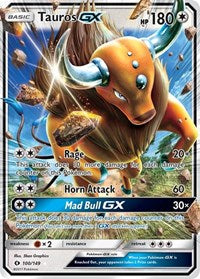 Tauros GX - SM Base Set - 100/149