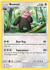 Bewear - SM Base Set - 112/149