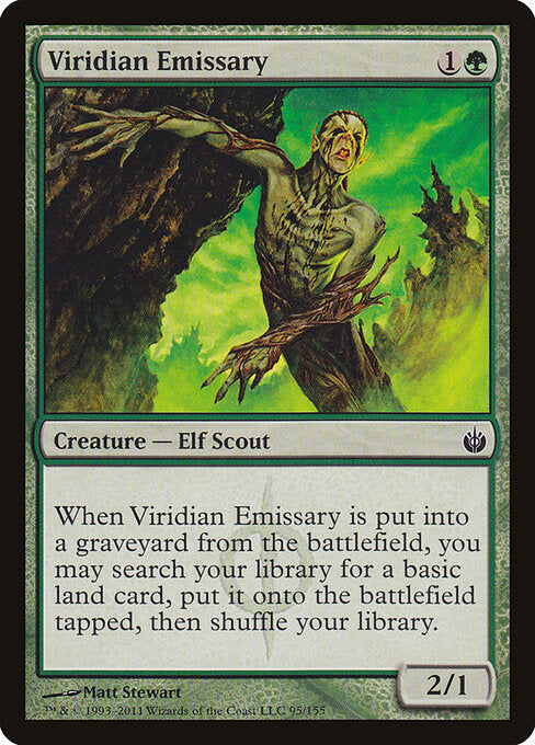 Viridian Emissary - Mirrodin Besieged - 95