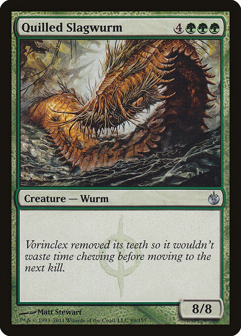 Quilled Slagwurm - Mirrodin Besieged - 89
