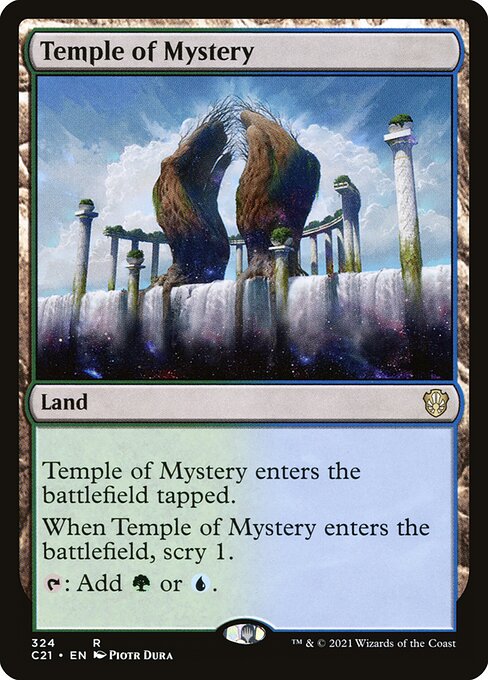 Temple of Mystery - Commander 2021 - 324