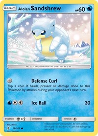Alolan Sandshrew - SM - Guardians Rising - 19/145