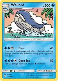 Wailord - SM - Guardians Rising - 30/145