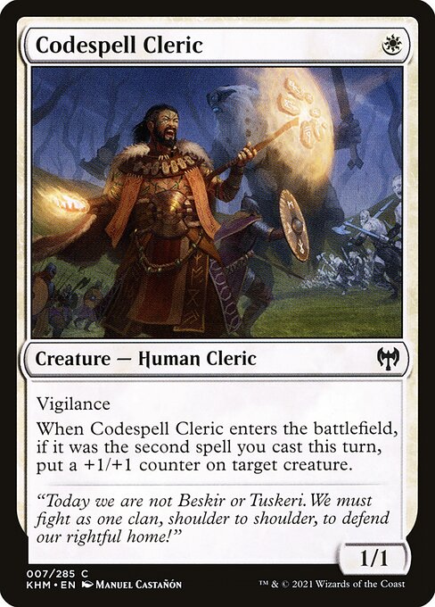 Codespell Cleric - Kaldheim - 7