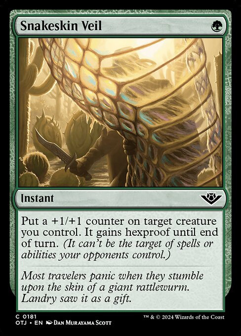 Snakeskin Veil - Outlaws of Thunder Junction - 181