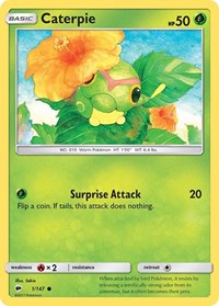 Caterpie - SM - Burning Shadows - 1/147