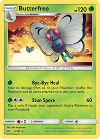 Butterfree - SM - Burning Shadows - 3/147