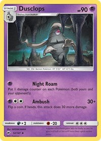Dusclops - SM - Burning Shadows - 52/147