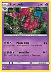 Scolipede - SM - Burning Shadows - 58/147