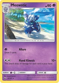Meowstic - SM - Burning Shadows - 60/147