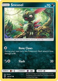 Sneasel - SM - Burning Shadows - 85/147