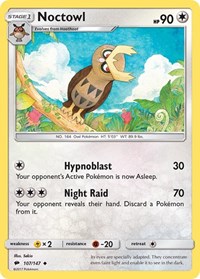 Noctowl - SM - Burning Shadows - 107/147