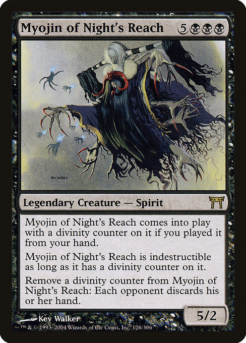 Myojin of Night's Reach - Champions of Kamigawa - 126
