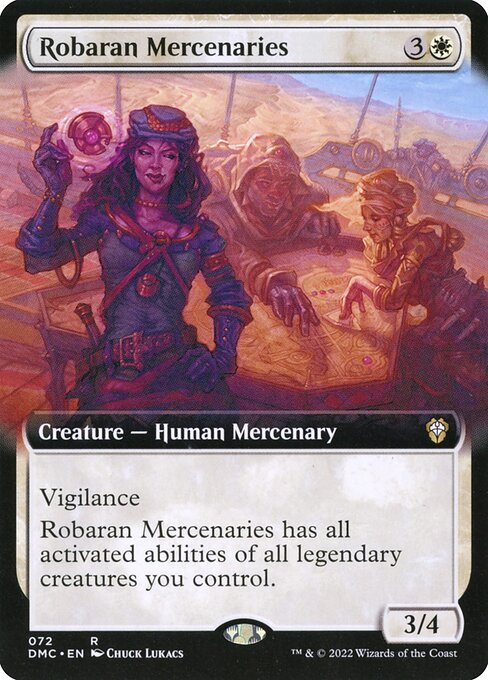 Robaran Mercenaries - Dominaria United Commander - 72