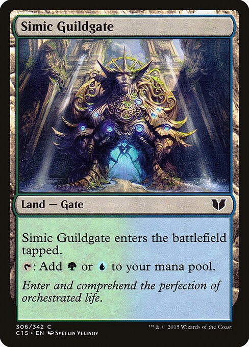 Simic Guildgate - Commander 2015 - 306
