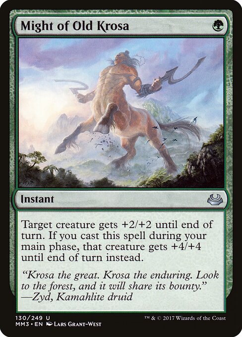 Might of Old Krosa - Modern Masters 2017 - 130