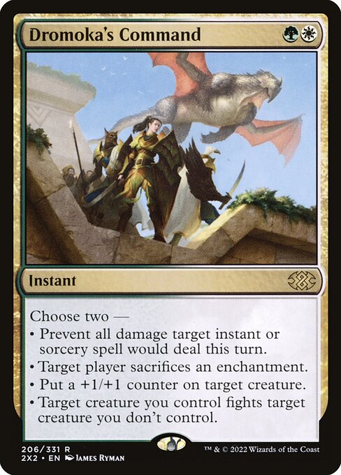 Dromoka's Command - Double Masters 2022 - 206