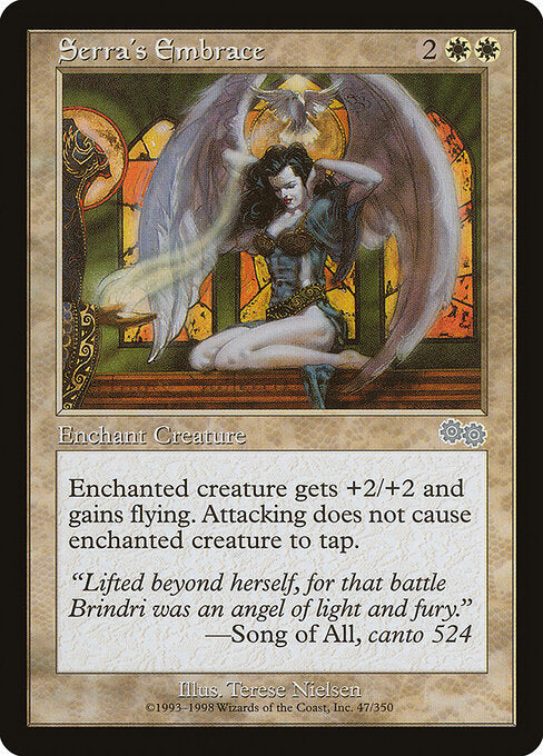 Serra's Embrace - Urza's Saga - 47