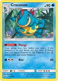 Croconaw - Shining Legends - 19/73
