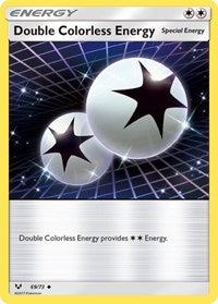 Double Colorless Energy - Shining Legends - 69/73