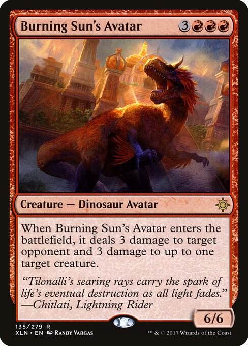 Burning Sun's Avatar - Ixalan - 135