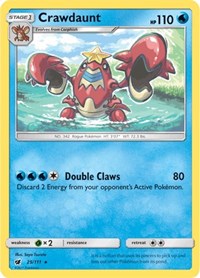 Crawdaunt - SM - Crimson Invasion - 25/111