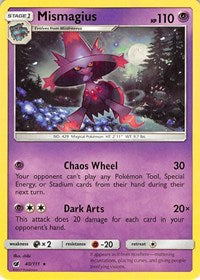 Mismagius - SM - Crimson Invasion - 40/111