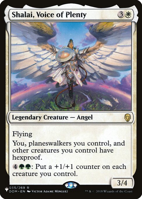 Shalai, Voice of Plenty - The List - DOM-35