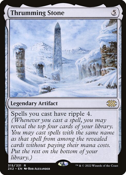 Thrumming Stone - Double Masters 2022 - 315