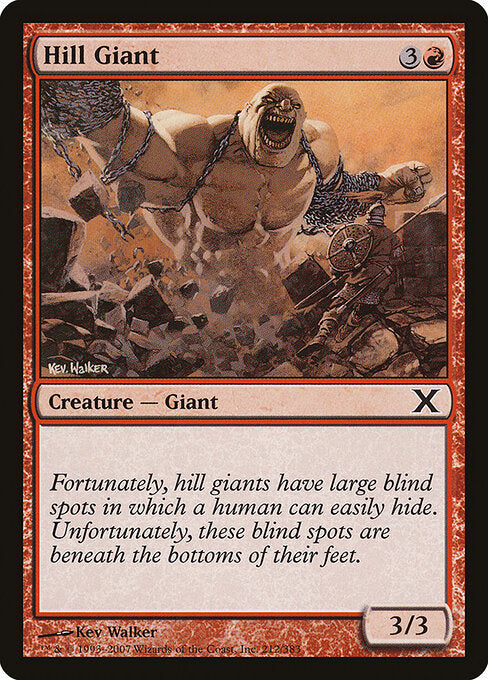 Hill Giant - Tenth Edition - 212