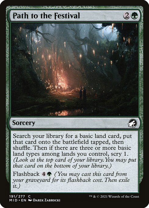 Path to the Festival - Innistrad: Midnight Hunt - 191