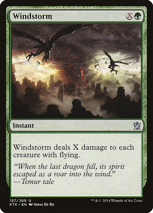 Windstorm - Khans of Tarkir - 157