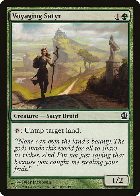 Voyaging Satyr - Theros - 182