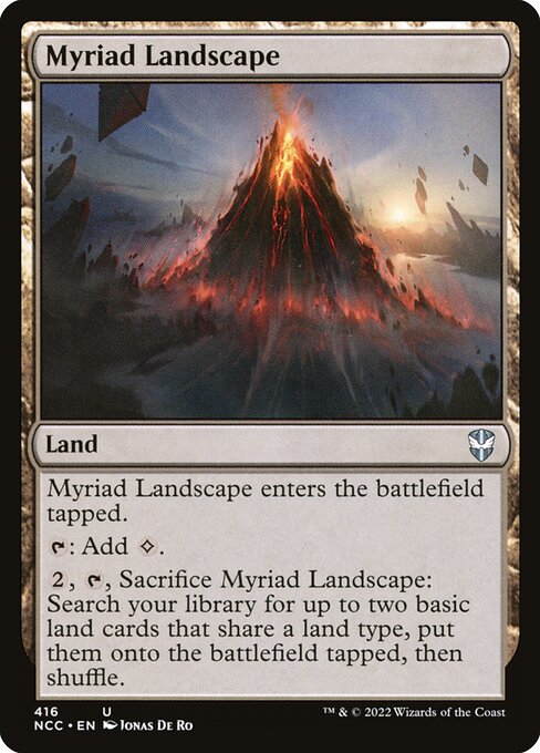 Myriad Landscape - New Capenna Commander - 416