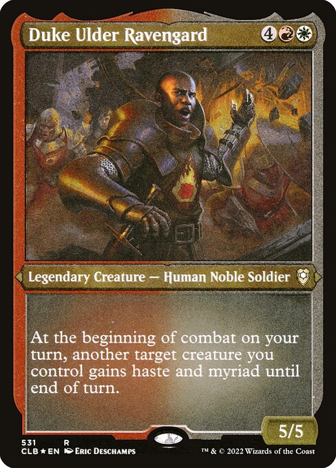 Duke Ulder Ravengard - Commander Legends: Battle for Baldur's Gate - 531