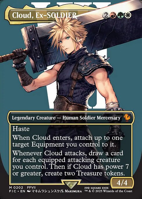 Cloud, Ex-SOLDIER - Final Fantasy Commander - 202