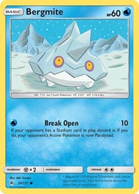 Bergmite - SM - Forbidden Light - 29/131