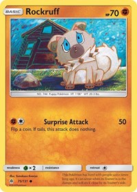 Rockruff - SM - Forbidden Light - 75/131