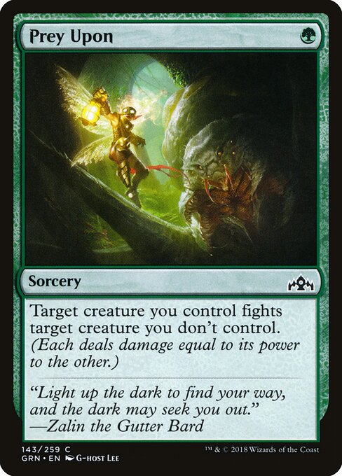 Prey Upon - Guilds of Ravnica - 143