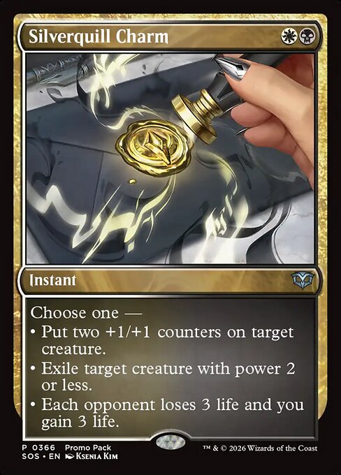 Silverquill Charm - Secrets of Strixhaven - 366